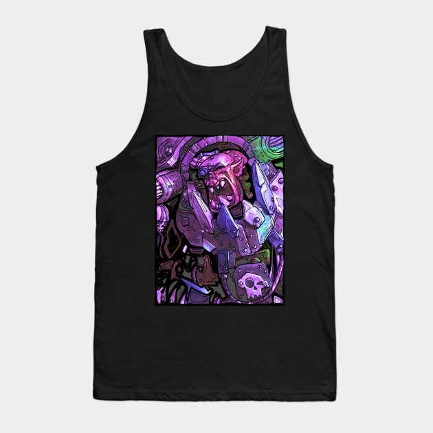 Da BIggIe BoSS PurPLe Tank Top by paintchips